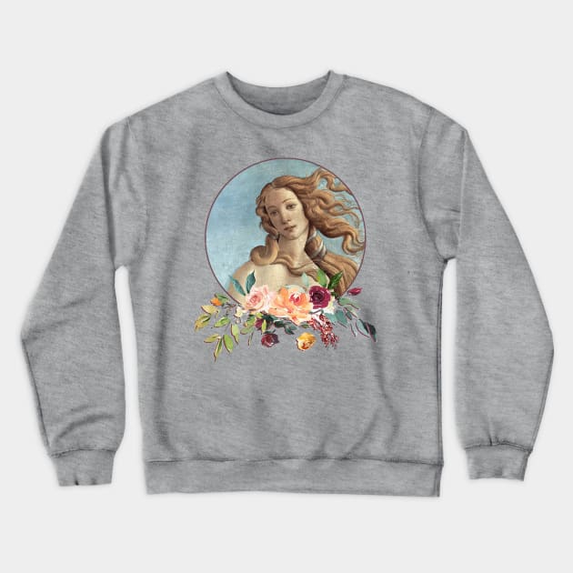 Birth of Venus Crewneck Sweatshirt by Cheymin